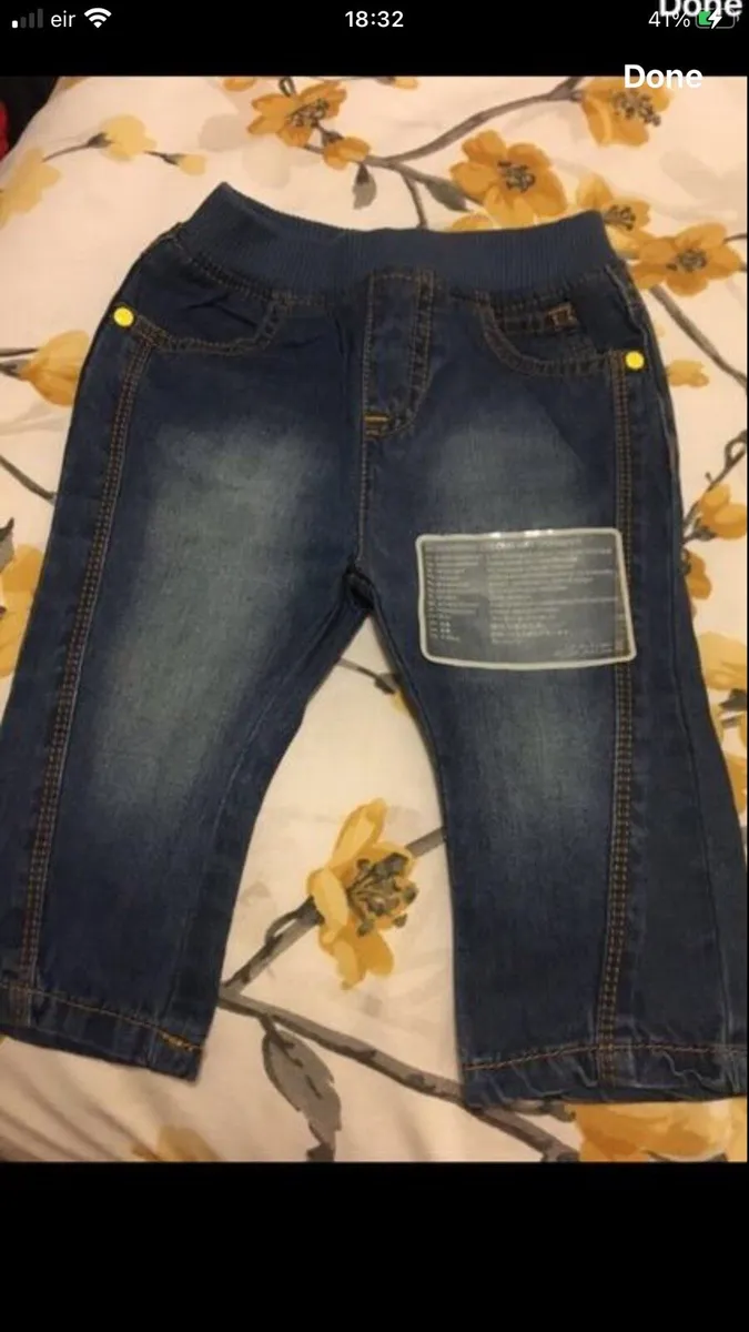 Boys BNWT jeans 3/6 mths €5 - Image 1