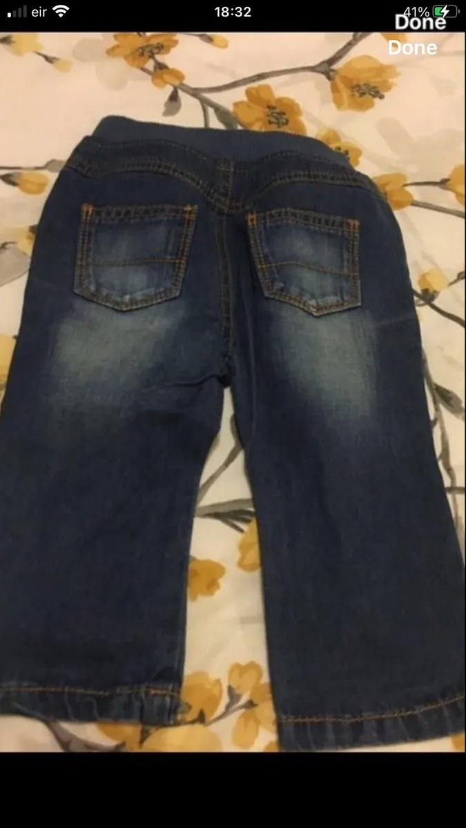 Boys BNWT jeans 3/6 mths €5 - Image 2