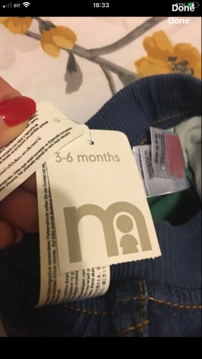 Boys BNWT jeans 3/6 mths €5 - Image 3