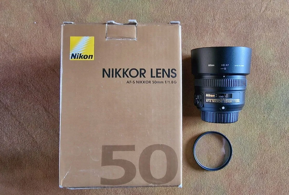 Nikon Nikkor Lens AF-S 50 mm f/1.8 G - Image 1