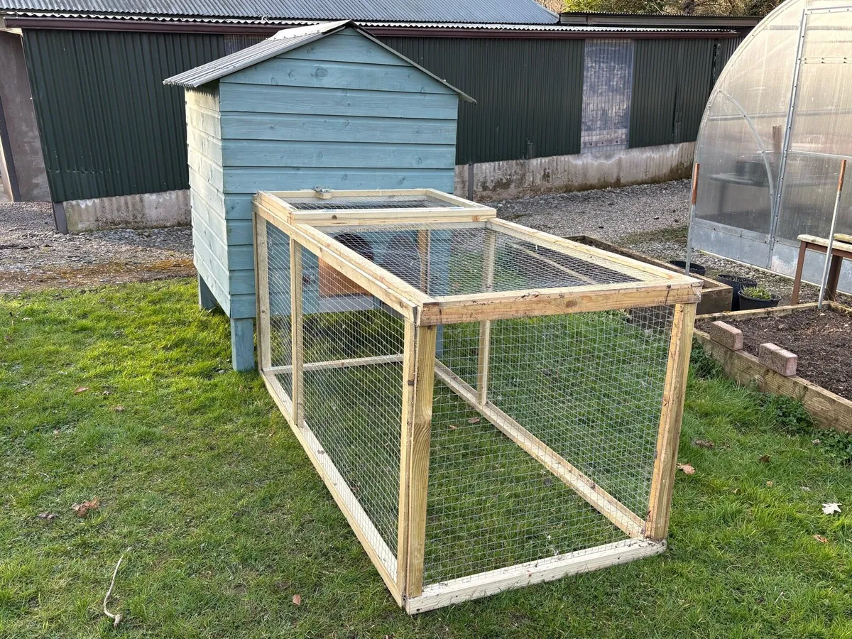 Hen coop + Run - Image 1