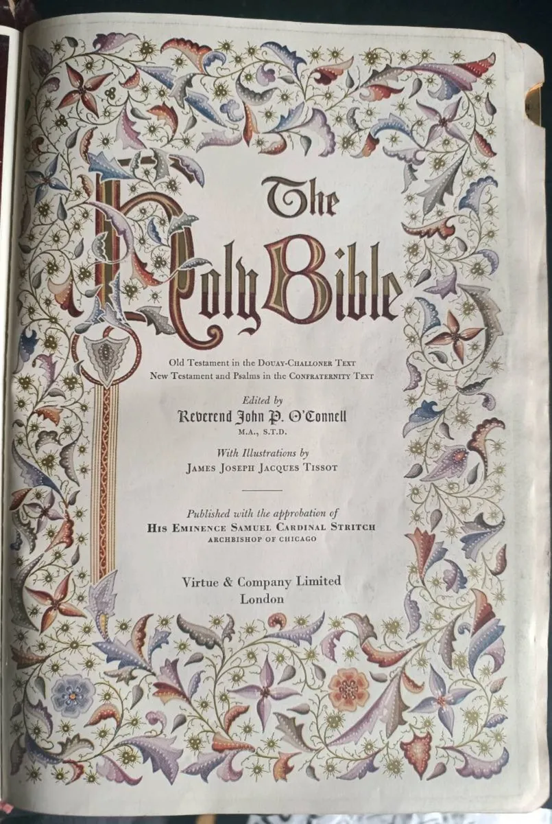 Holy Bible 1959 - Image 4