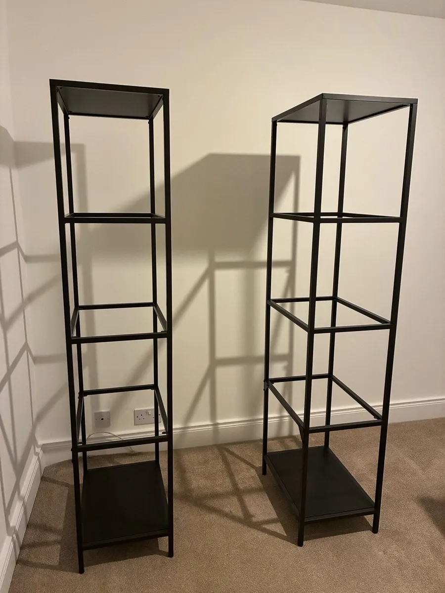 IKEA black shelves - Image 2