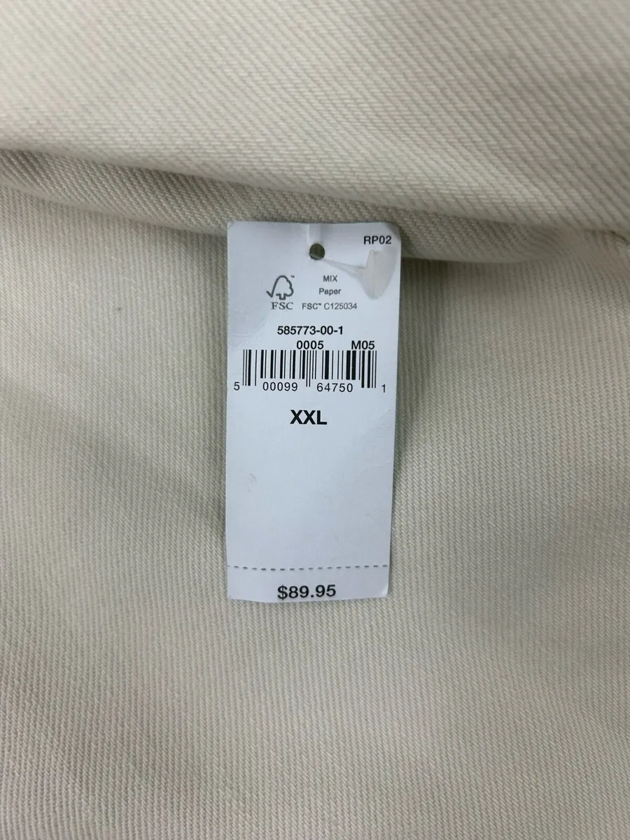 NEW Vintage Gap Chore Workman Jacket Mens XXL - Image 4