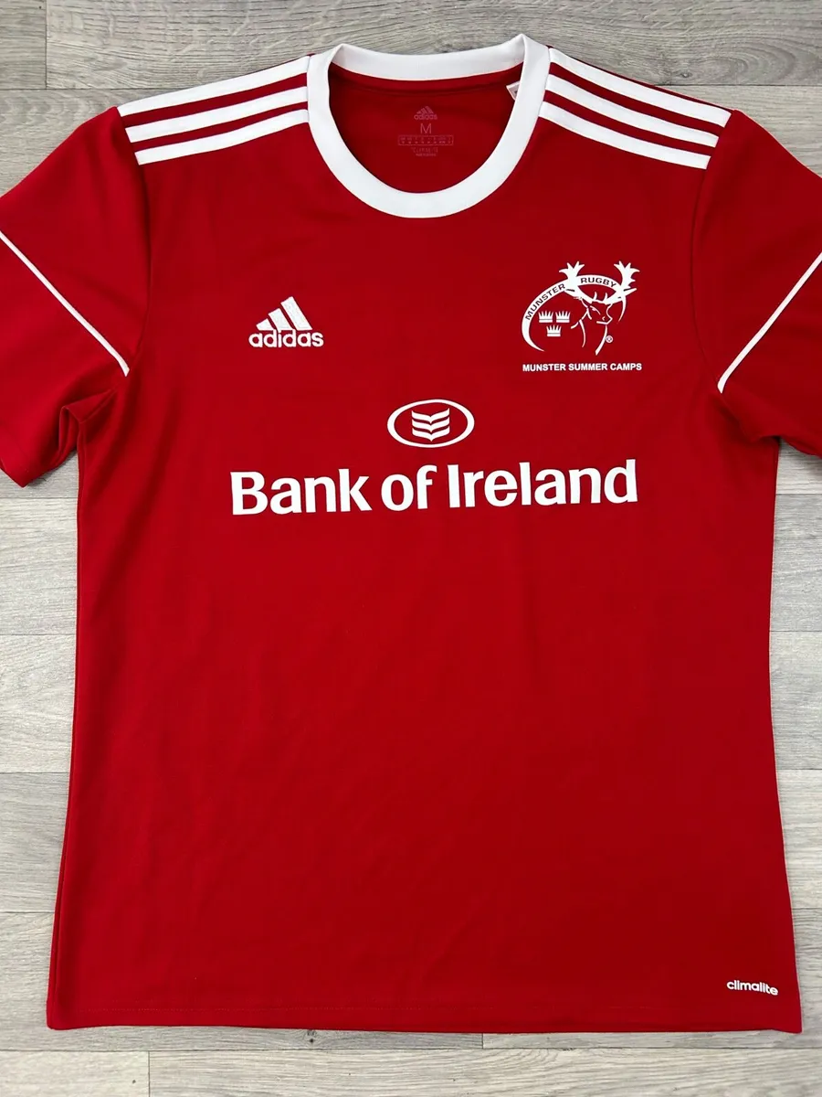 Adidas Munster Rugby Jersey Shirt Mens Medium - Image 2