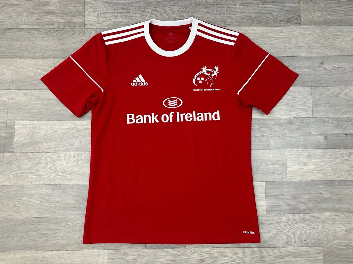 Adidas Munster Rugby Jersey Shirt Mens Medium - Image 1