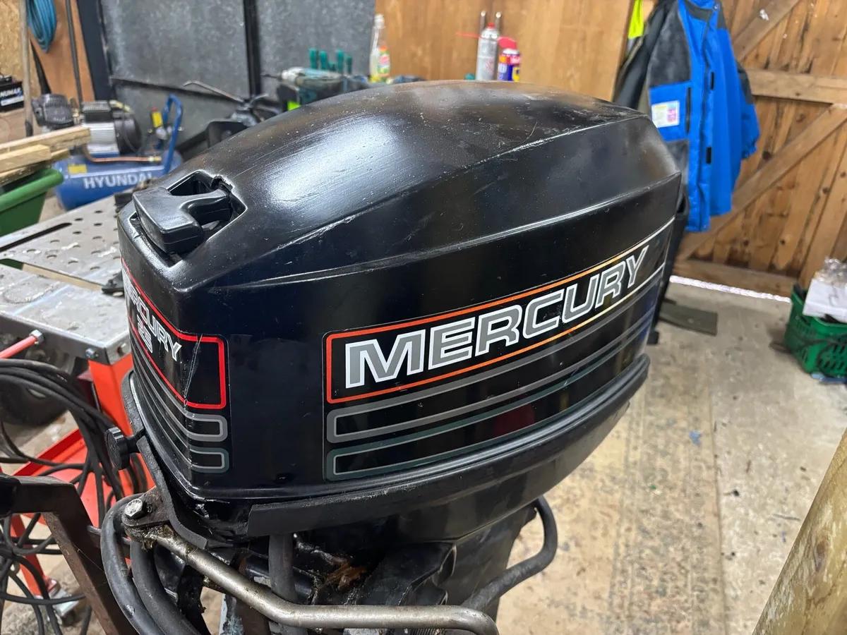 25 hp 2 stroke mercury outboard -not running - Image 1