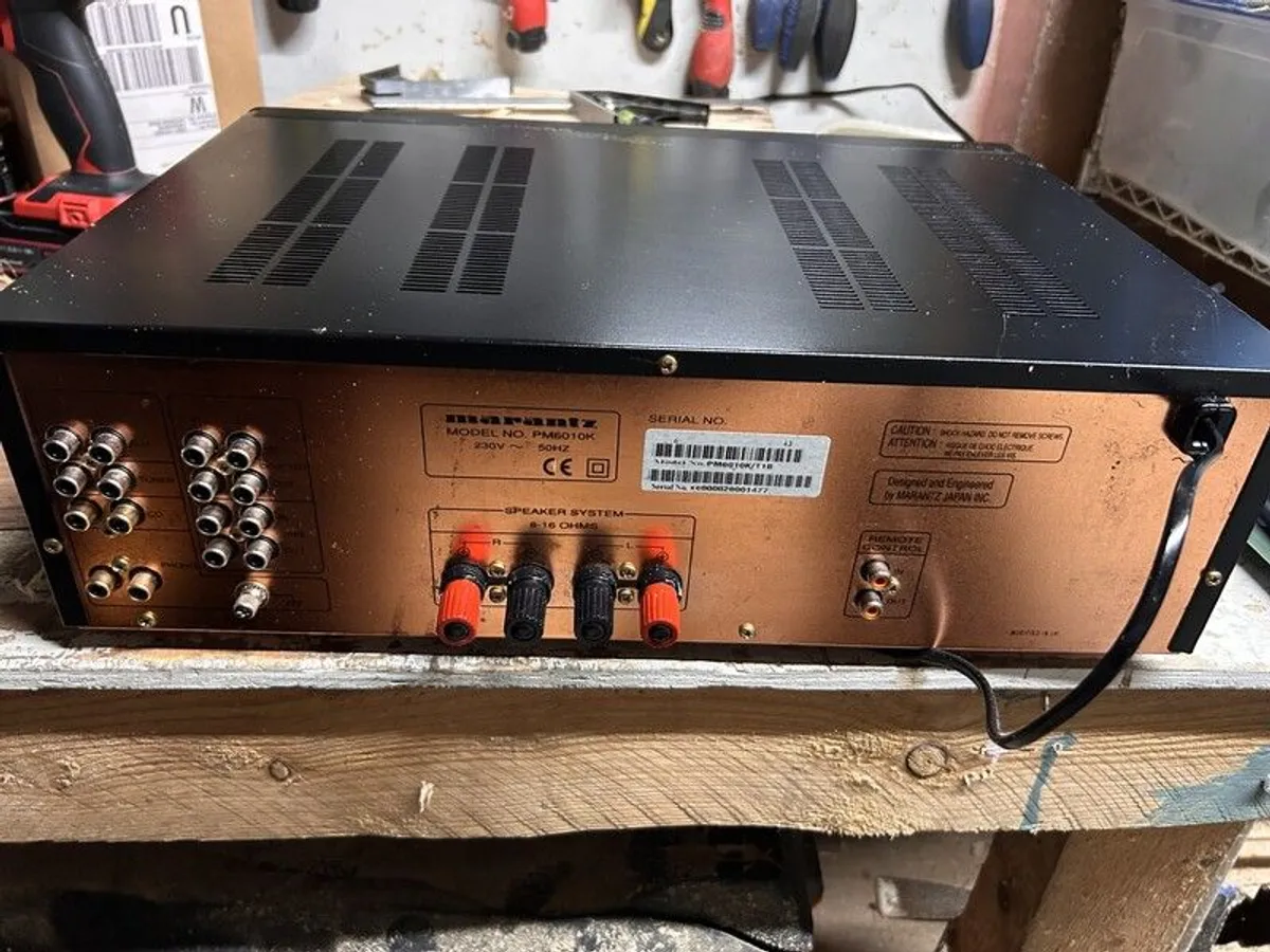 Bowers & Wilkins Marantz speakers and amp - Image 1