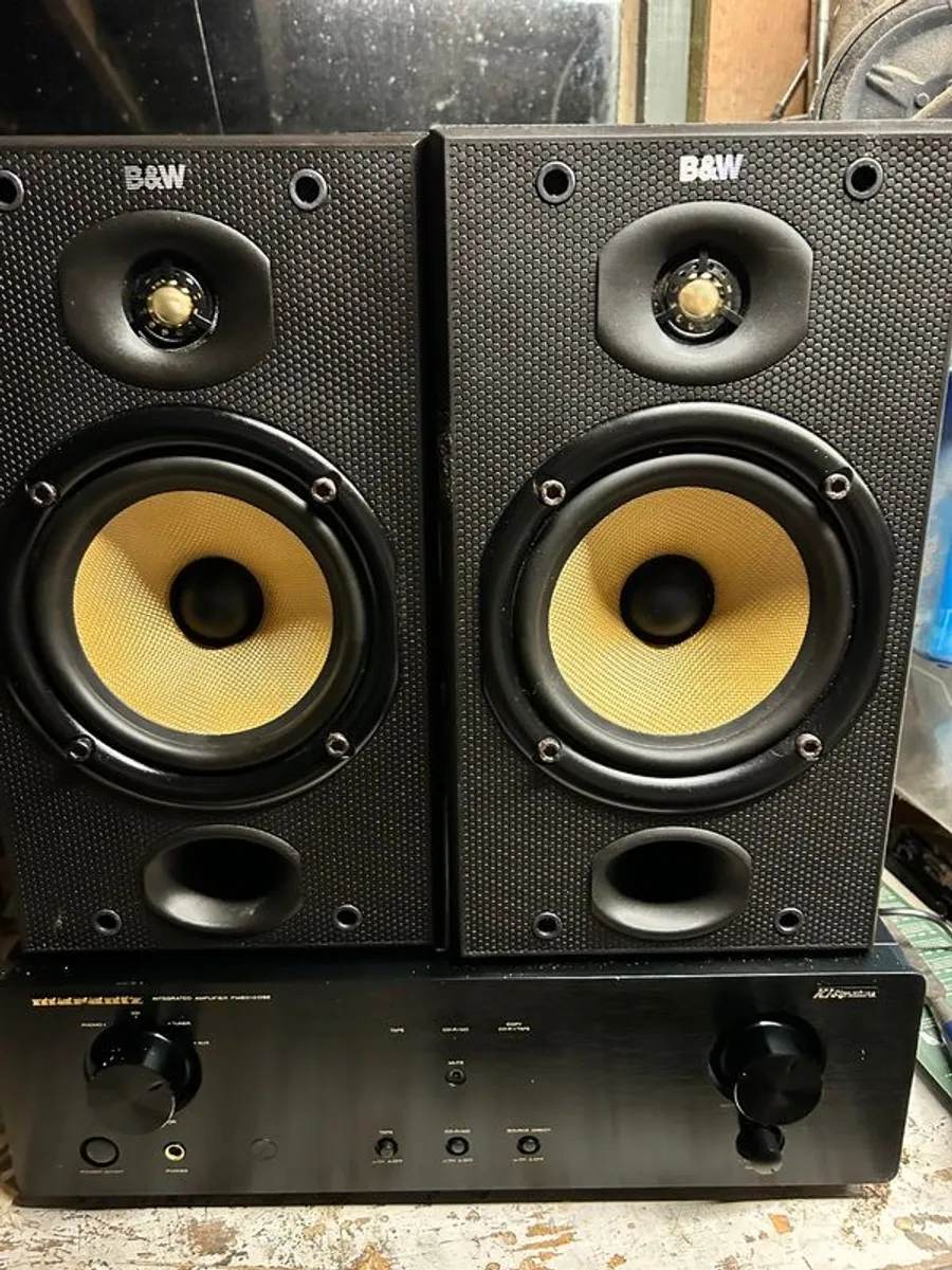 Bowers & Wilkins Marantz speakers and amp - Image 2
