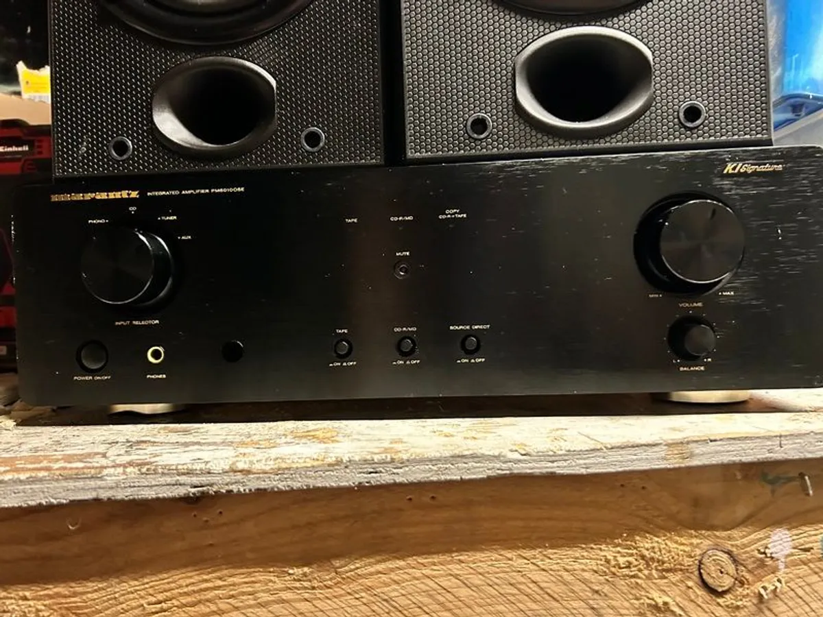 Bowers & Wilkins Marantz speakers and amp - Image 3