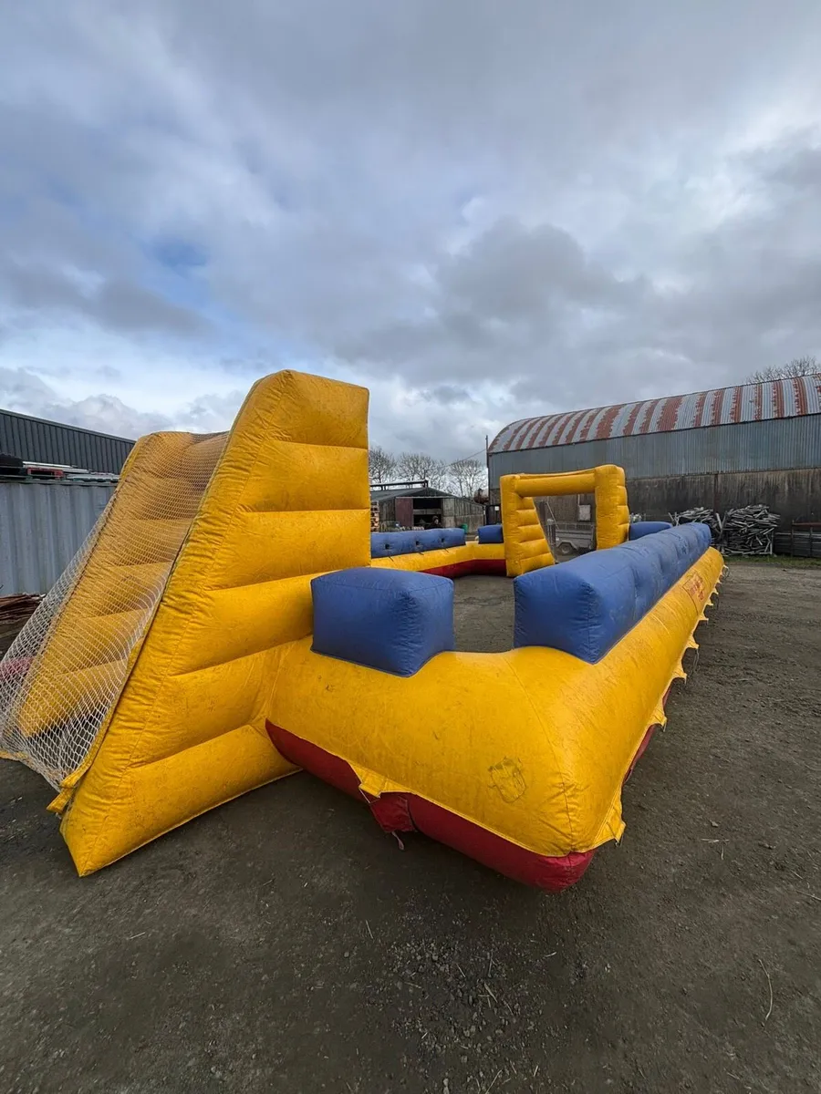 Bouncy castle - Inflatable football table - Image 4