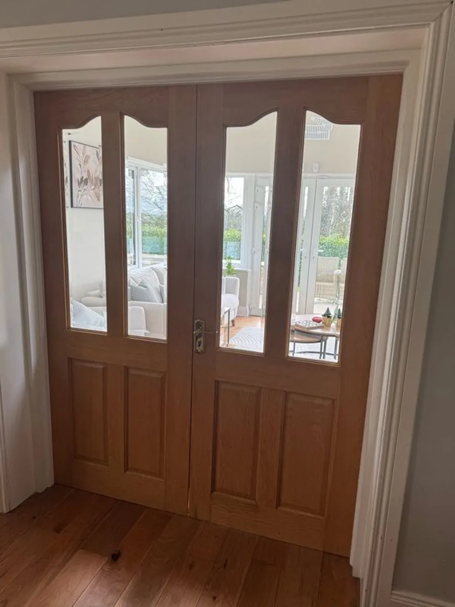 internal double doors - Image 1