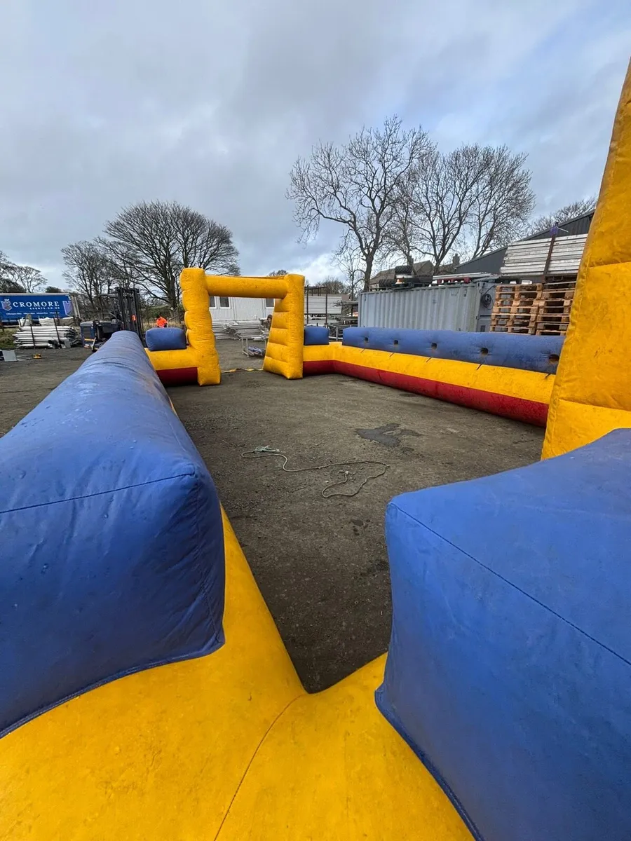 Bouncy castle - Inflatable football table - Image 2