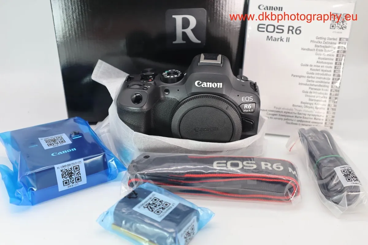CANON EOS R6 Mark II MIRRORLESS CAMERA #0593 - Image 3