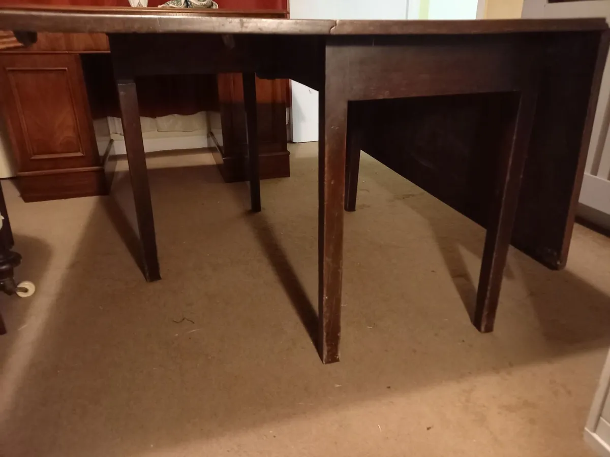 Antique Drop Leaf Table - Image 2