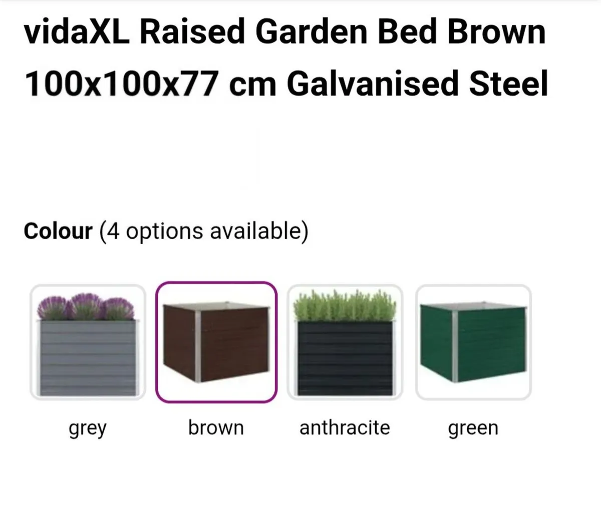 Garden raised bed pot - Image 4