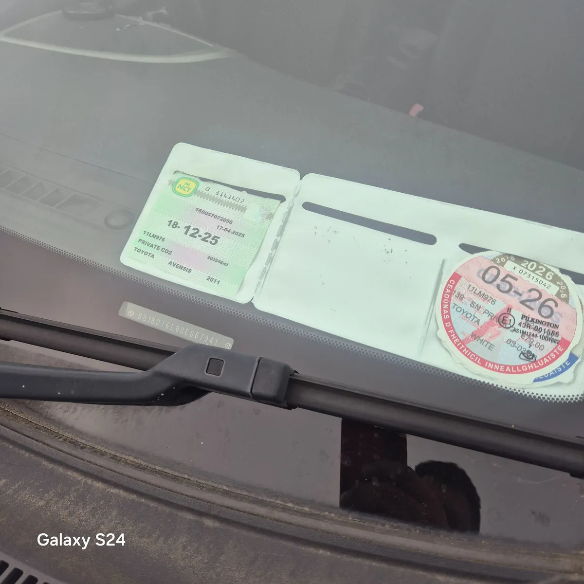 2011 toyota Avensis 2.0 d4d taxed - Image 3