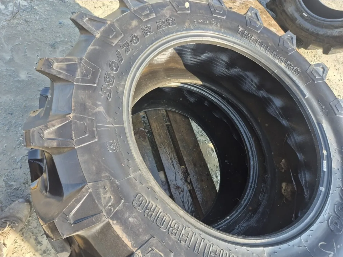 2 new Trelleborg 380 70 R28. TM800 - Image 3