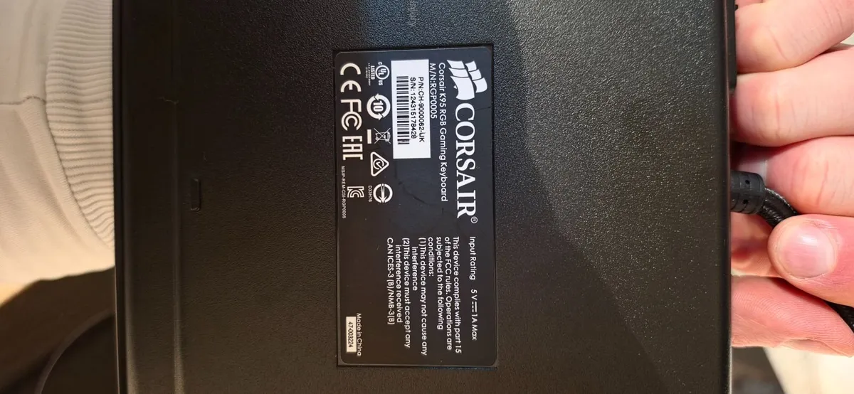 Corsair K95 RGB Mechanical Gaming Keyboard - Image 2