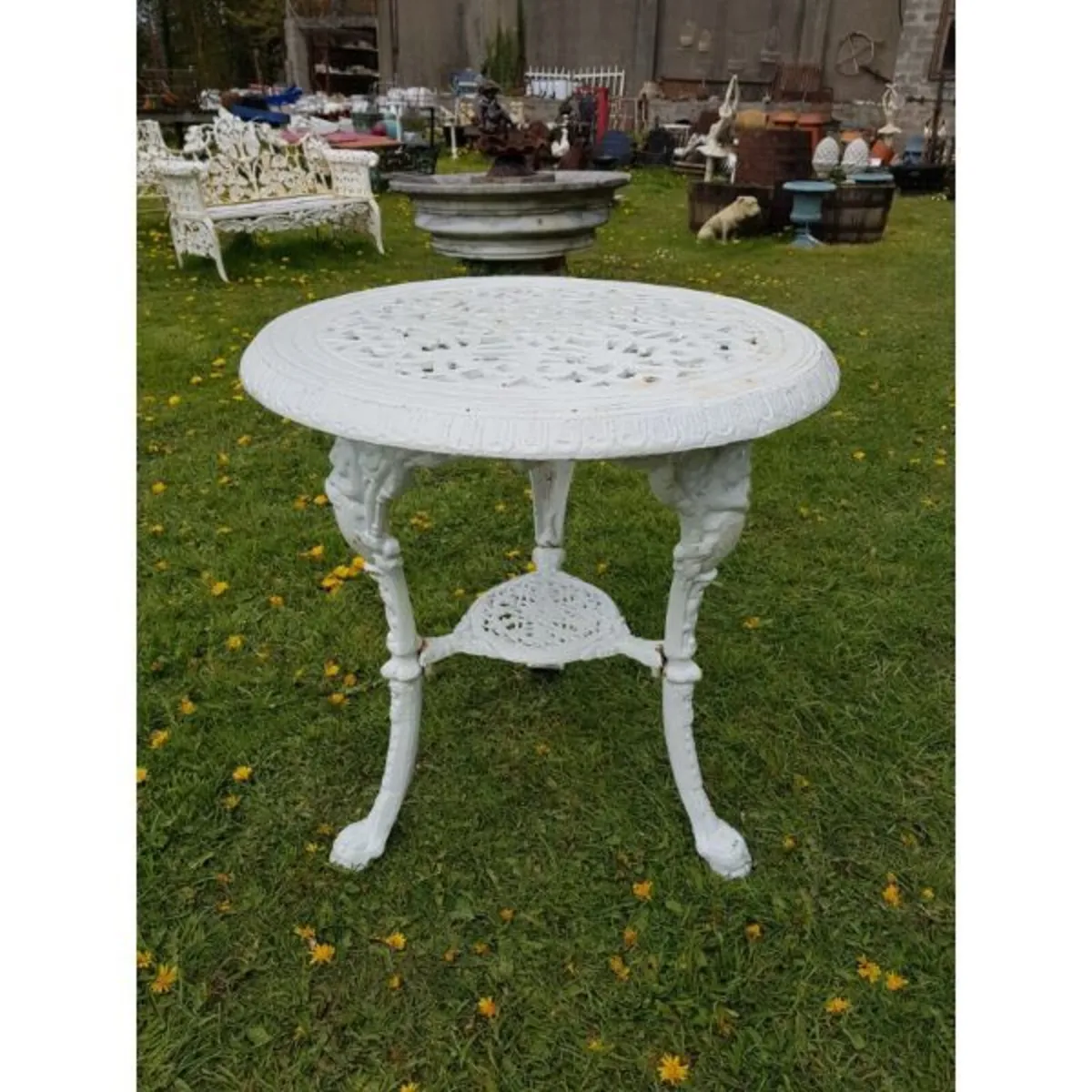 Cast Iron Table – Ornate – Style N - Image 1