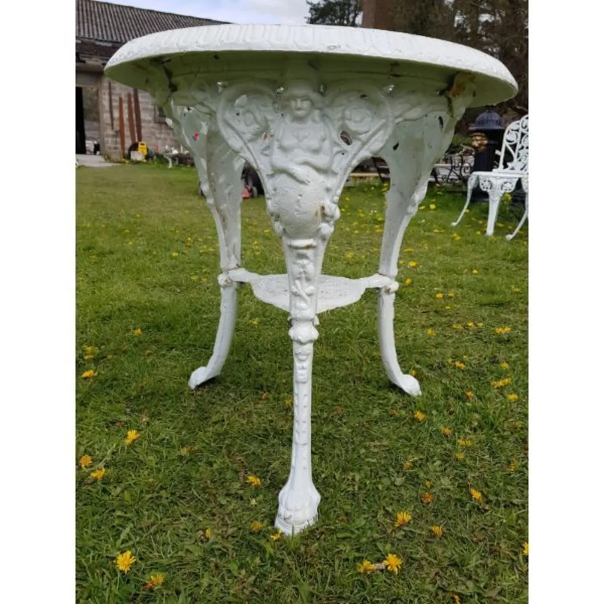 Cast Iron Table – Ornate – Style N - Image 3