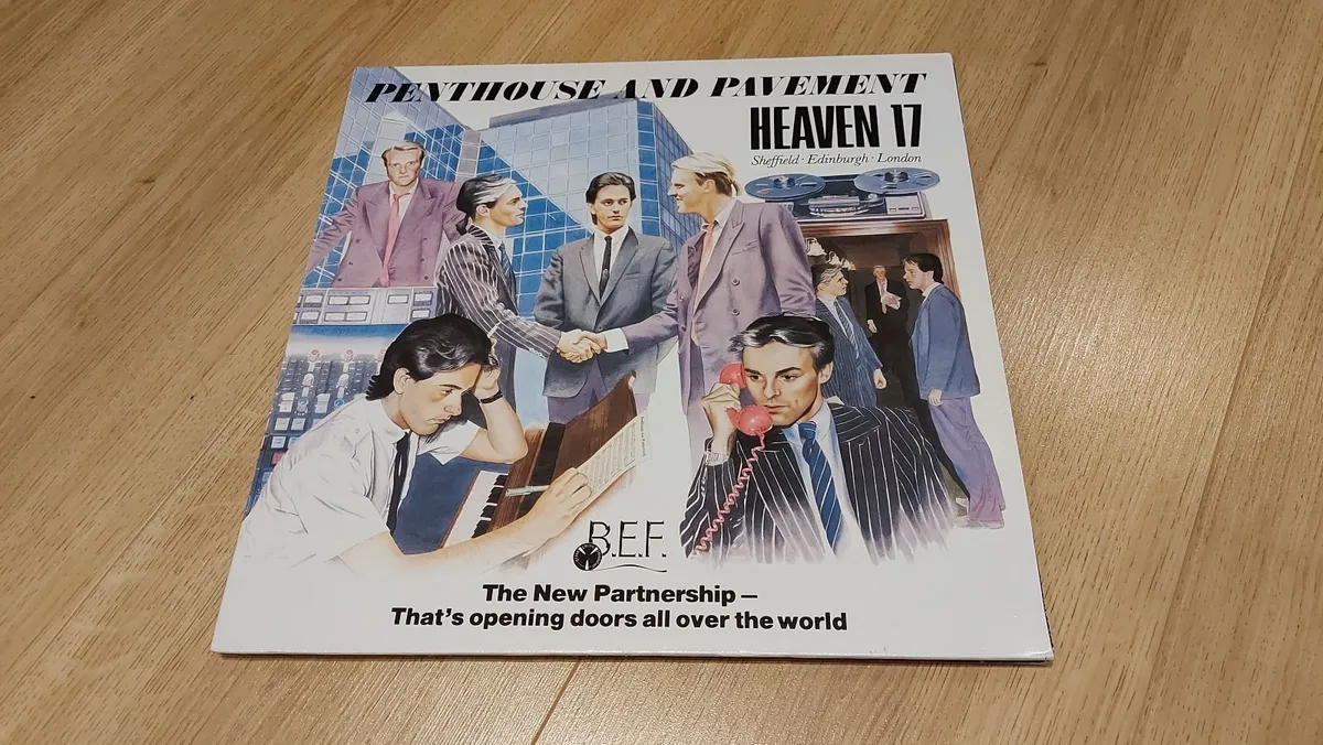 HEAVEN 17 - PENTHOUSE AND PAVEMENT - VINYL RECORD
