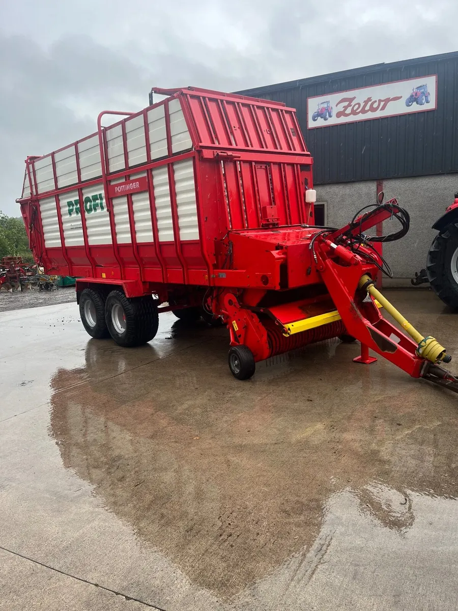 Very tidy Pottinger Europrofi 2 (543) silage wagon - Image 1