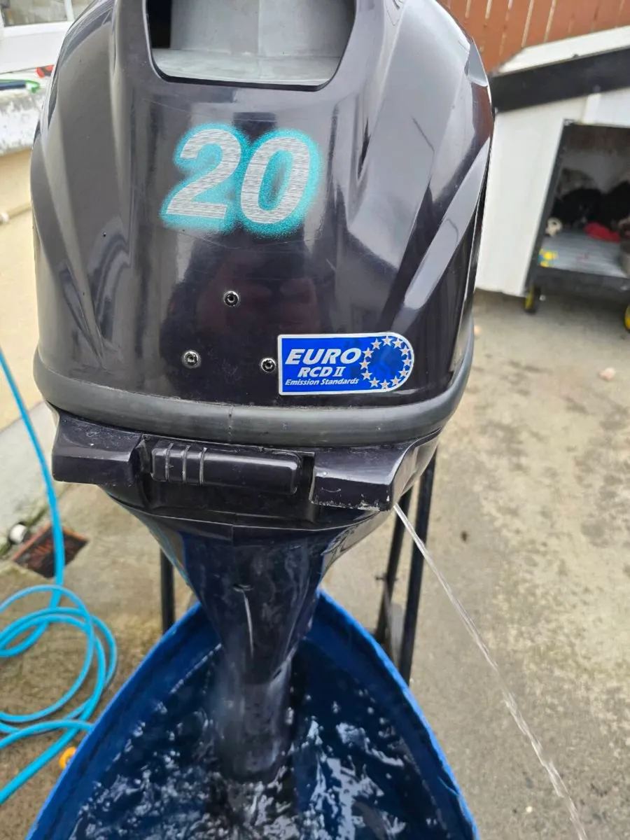 2016 tohatsu 20hp outboard long shaft four stroke - Image 3