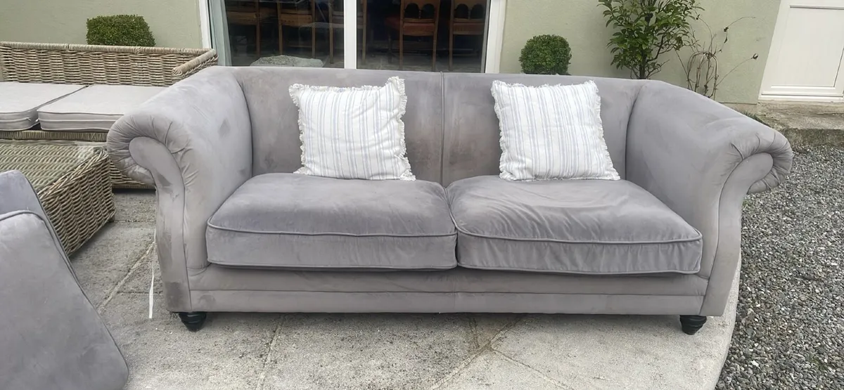 grey sofa - Image 1