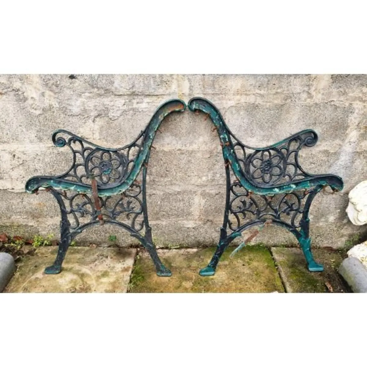 Cast Iron Bench Ends KAS1104 - Image 3
