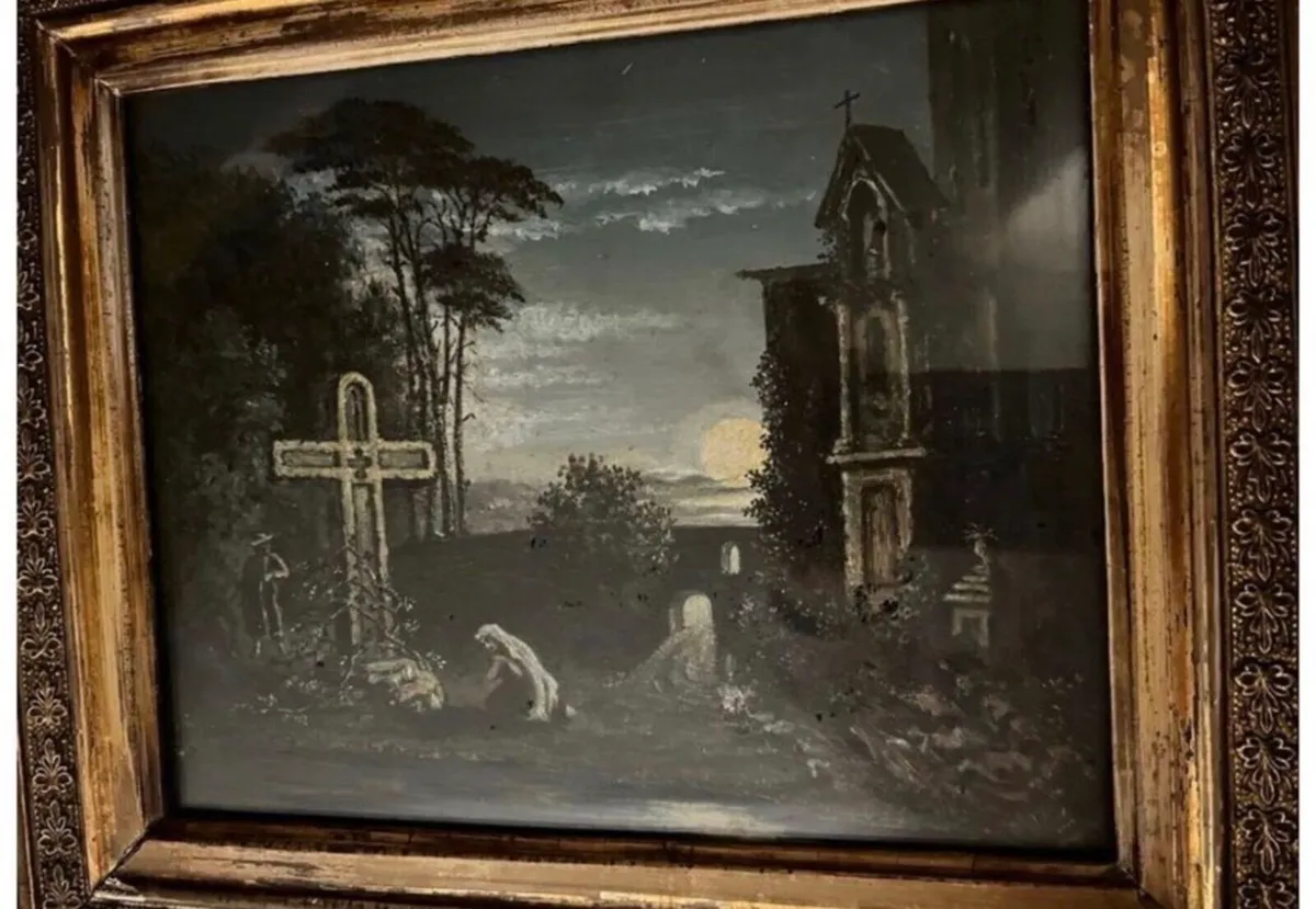 Antique painting - Image 4