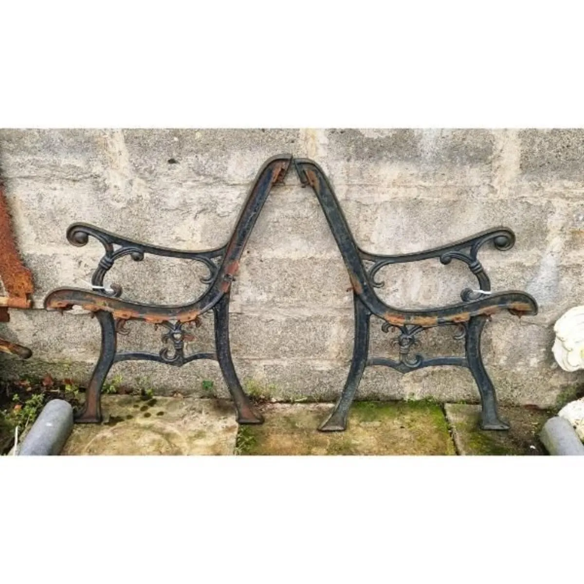 Cast Iron Bench Ends KAS1107 - Image 3