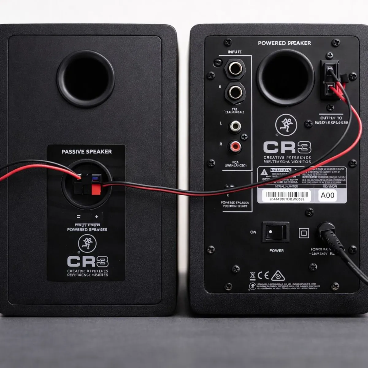 Mackie CR3 Studio Speakers  Pair – Excellent Sound - Image 1