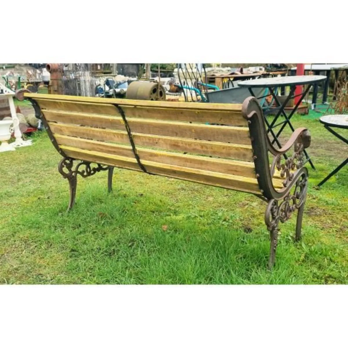 Garden Bench Cast Iron Ends KAS1110 - Image 3