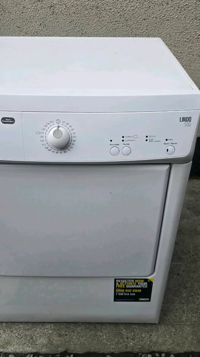 Lindo 100 7kg dryer working perfect - Image 2