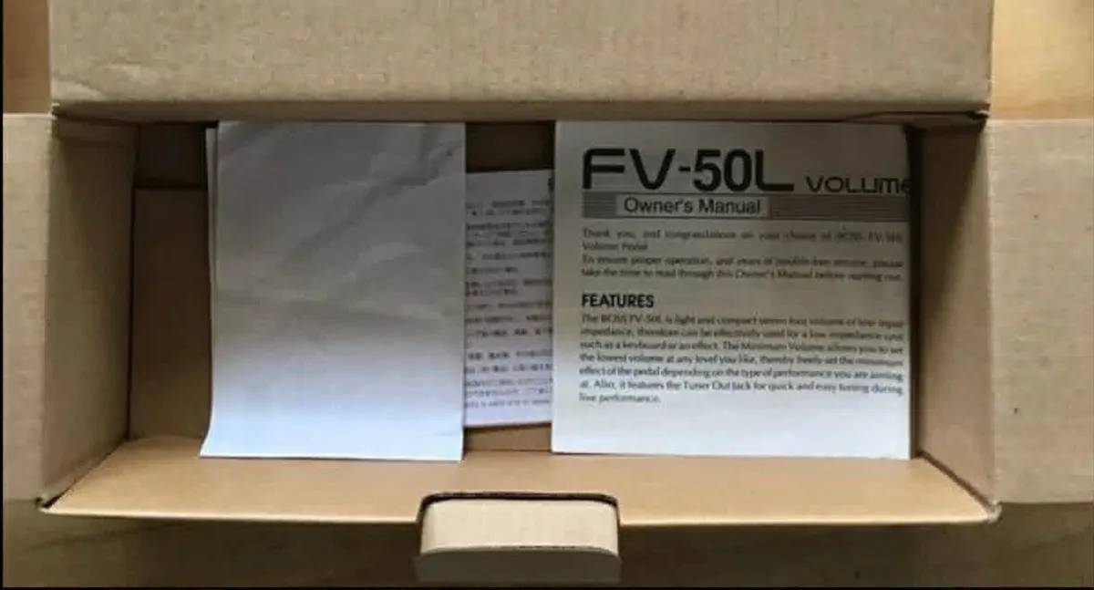 Boss Volume Pedal - Image 3