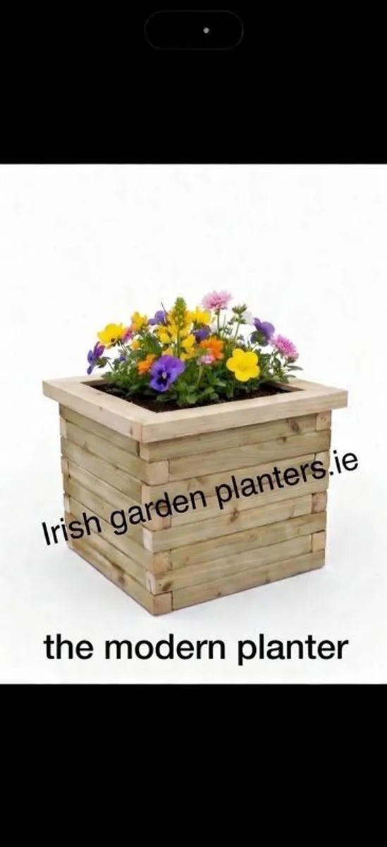 Weather proof timber planters / herb planter box - Image 2