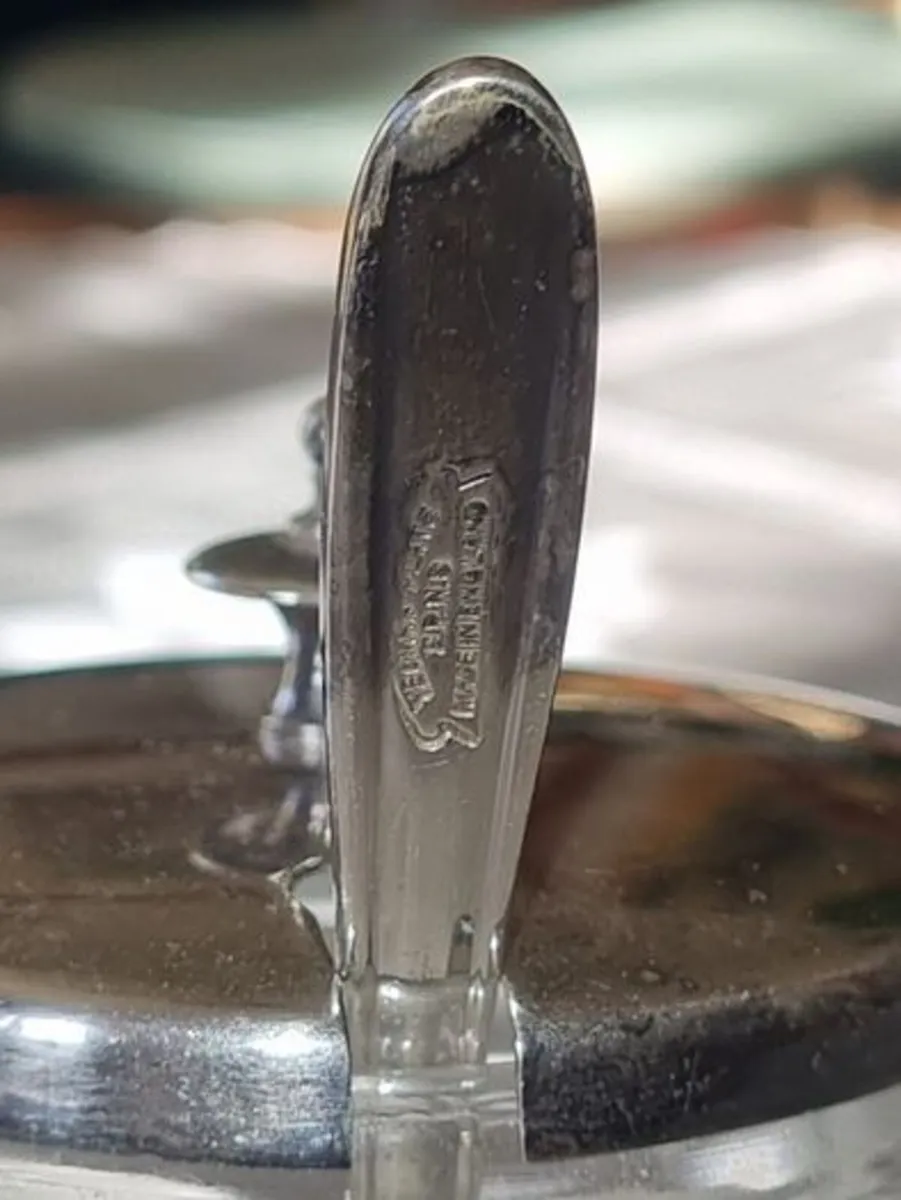 Vintage sugar bowl Yeoman Plate E.P.N.S. - Image 3