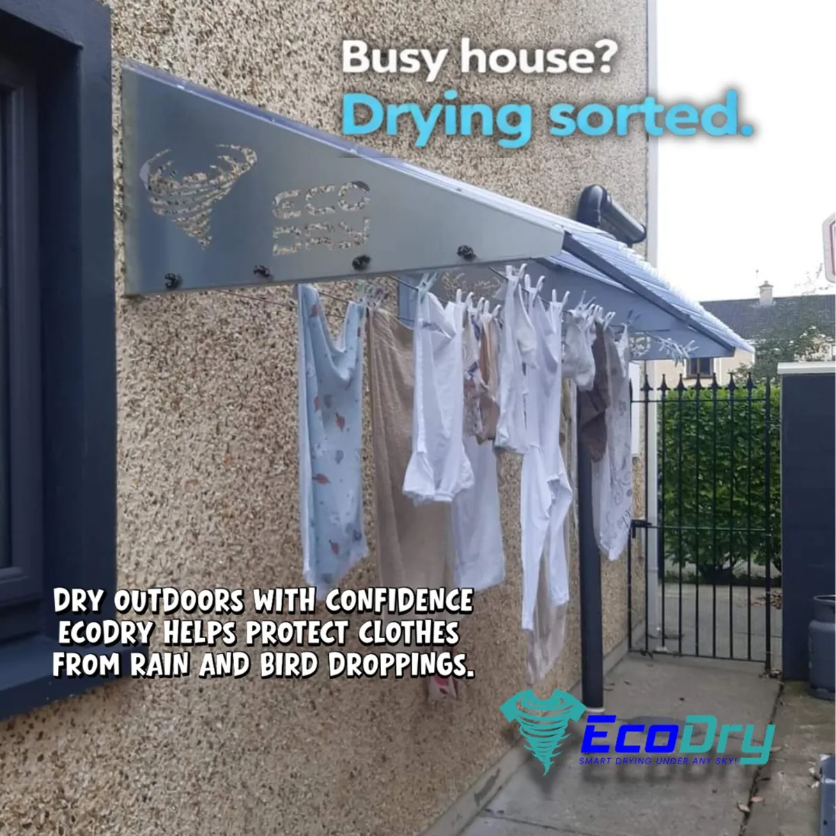 EcoDry Canopy Clothes Line - Image 1