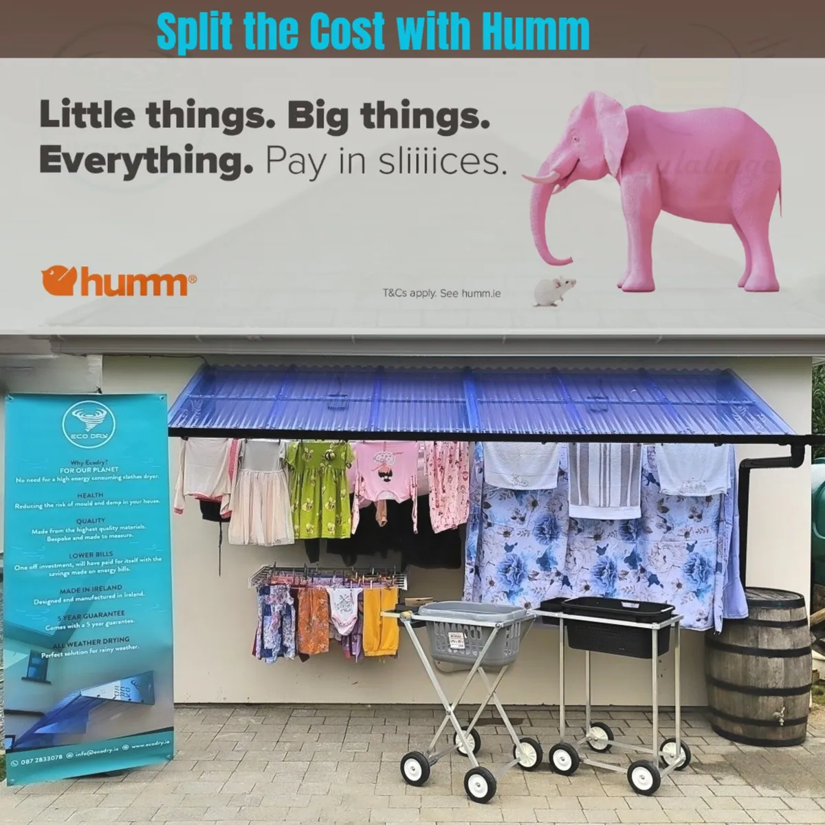 EcoDry Canopy Clothes Line - Image 3