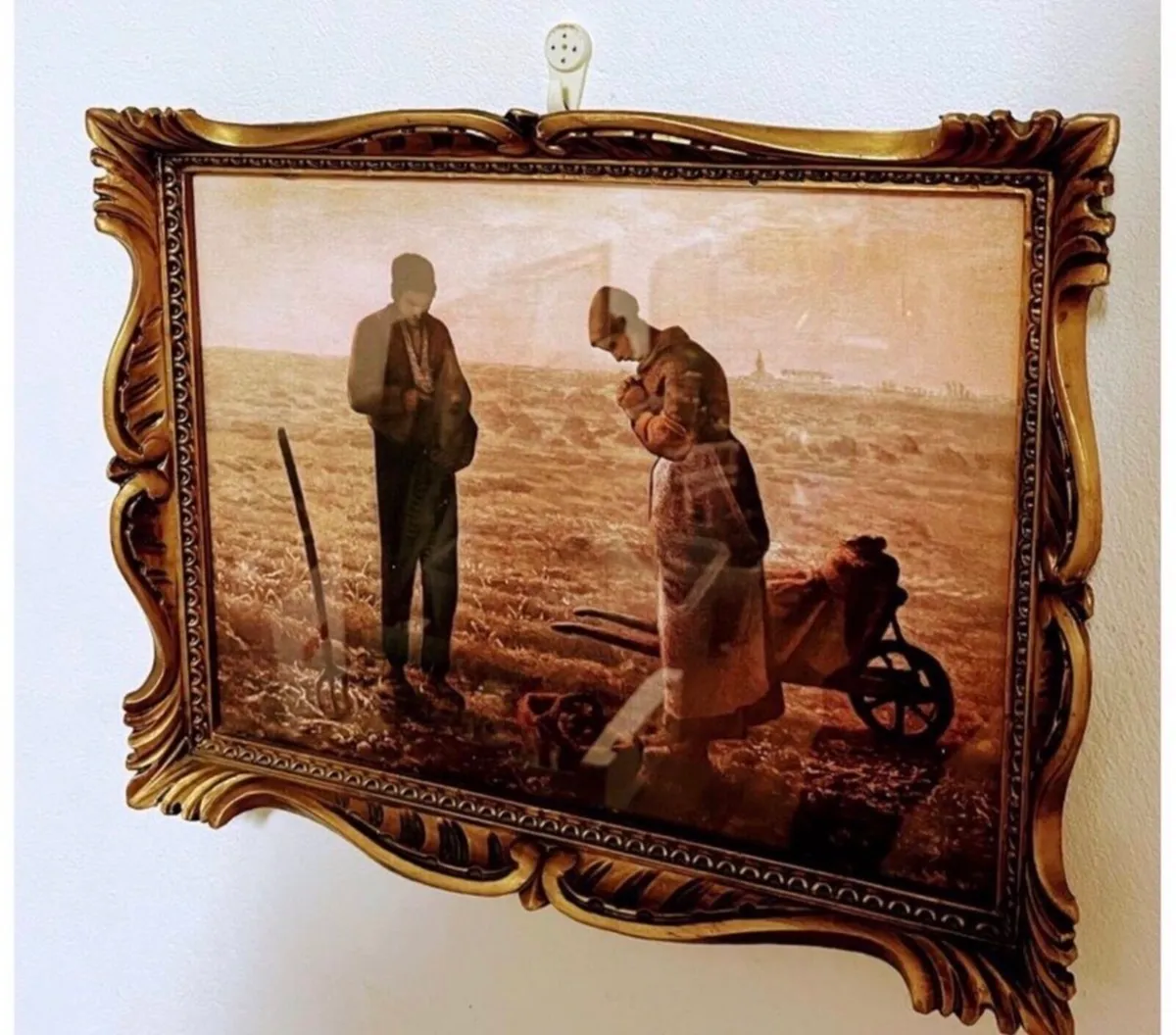 Vintage reproductions (pair) - Jean Francis Millet - Image 1