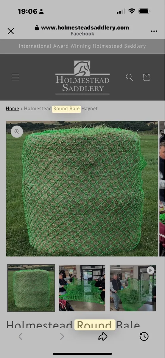 ROUND BALE HEAVY DUTY HAYNETS €49.99 - Image 1