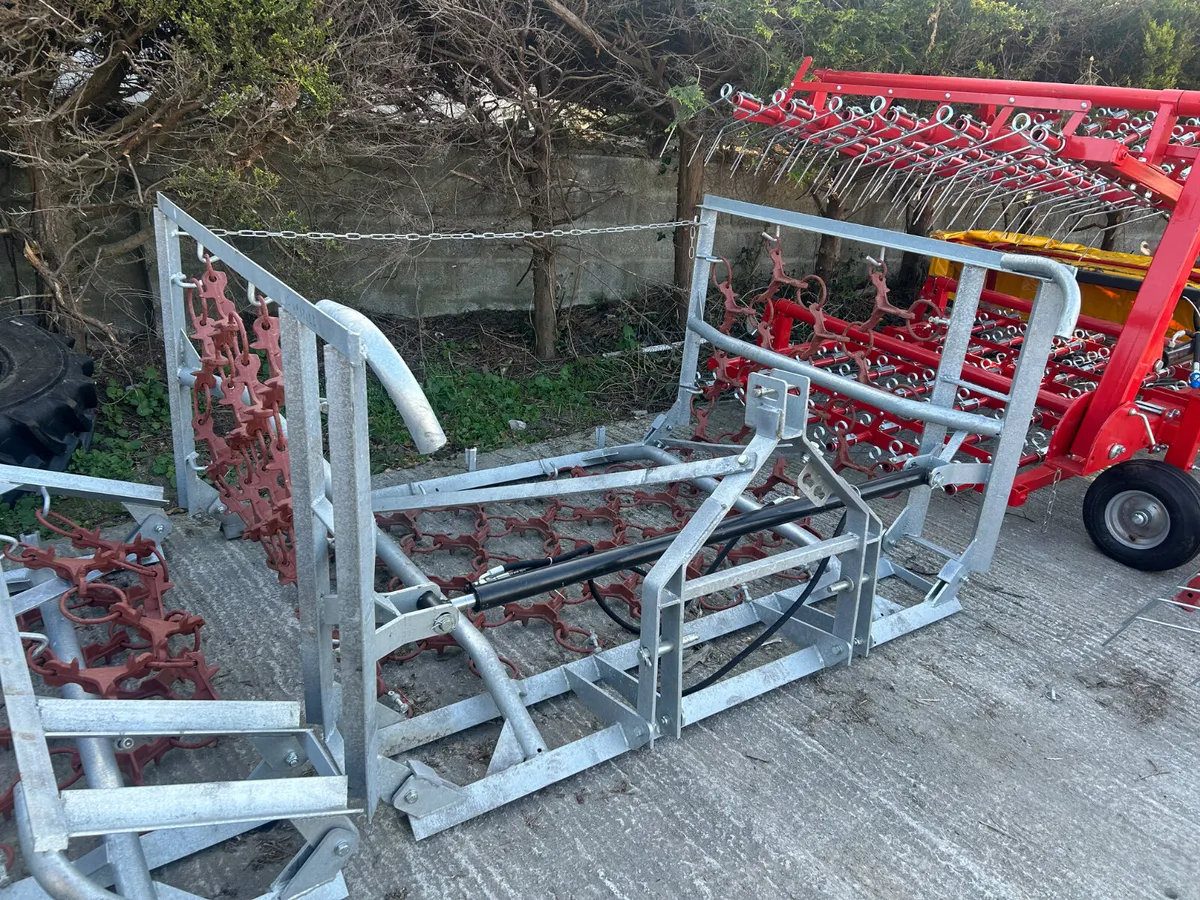 New Jarmet 4M Hyd Chain Harrow - Image 1