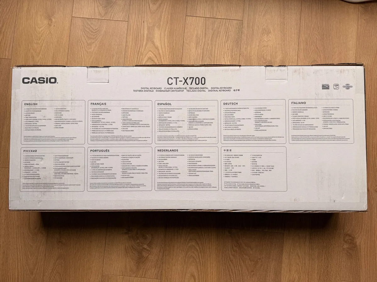Casio CT-X700 Digital Keyboard – Like New, Boxed - Image 2