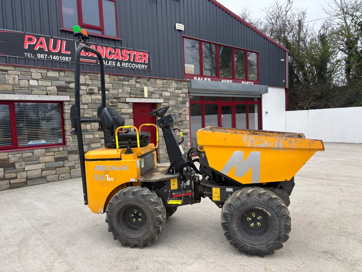 Mecalac 1 ton hightip year 2021 - Image 3