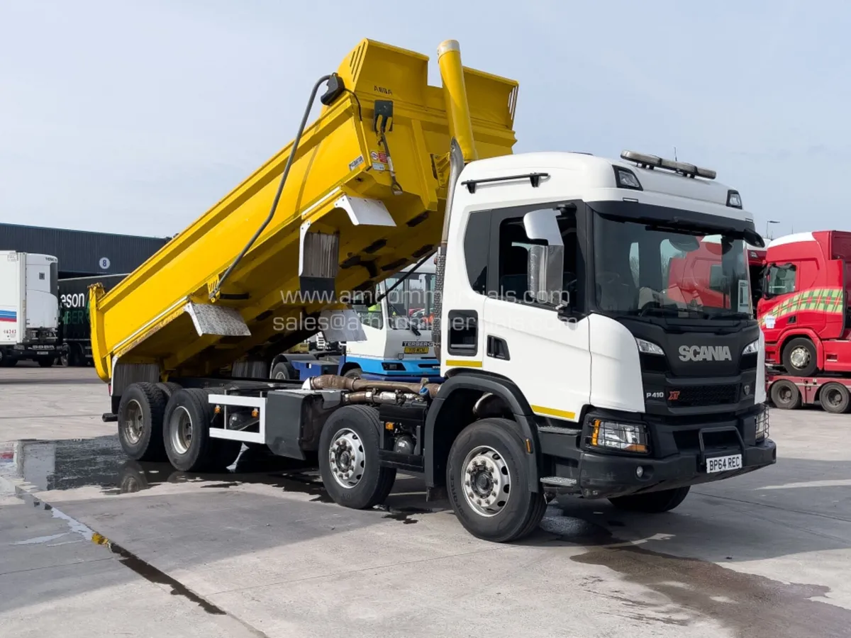 2021 SCANIA P410 XT TIPPER - Image 1