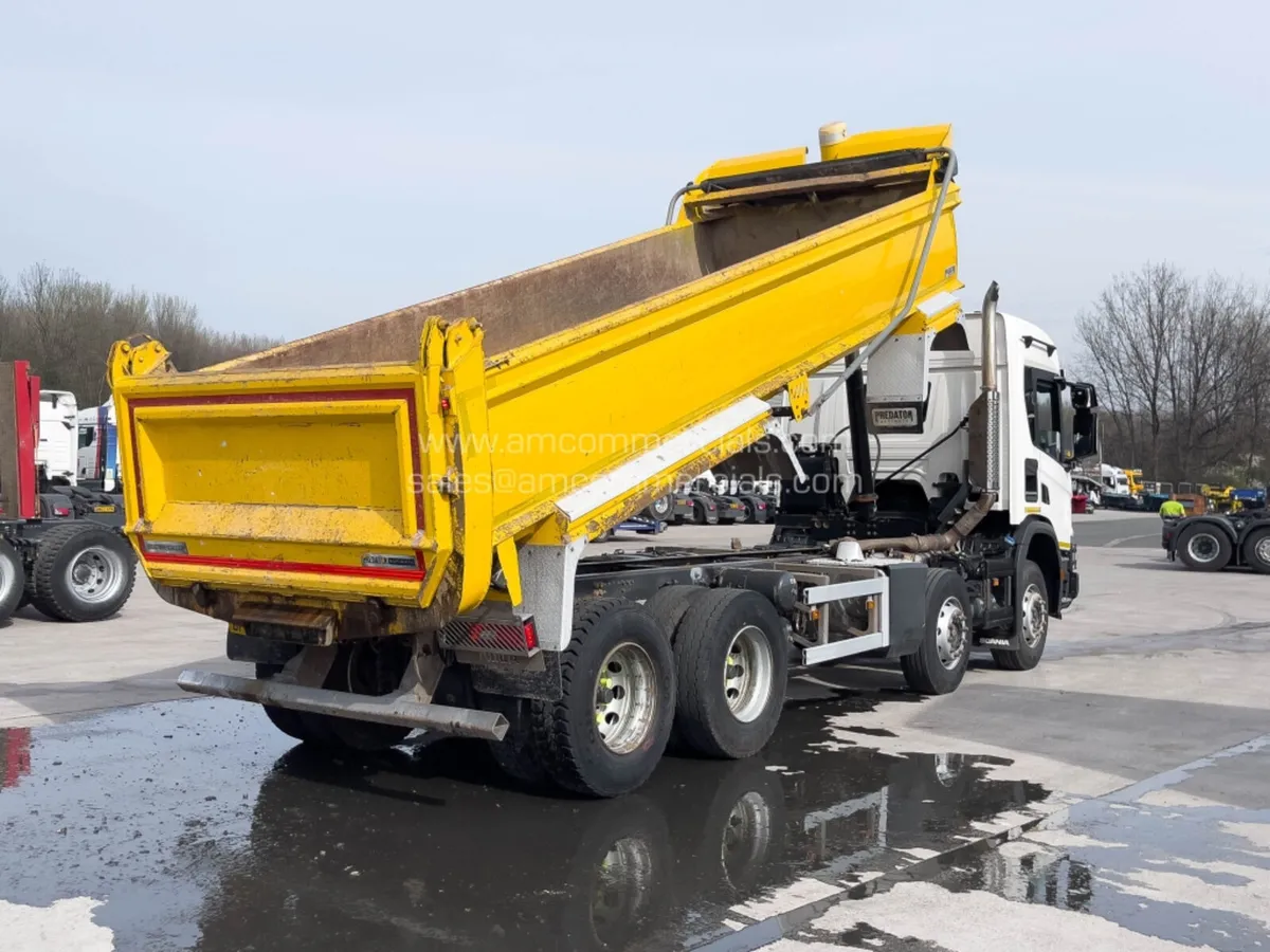 2021 SCANIA P410 XT TIPPER - Image 2