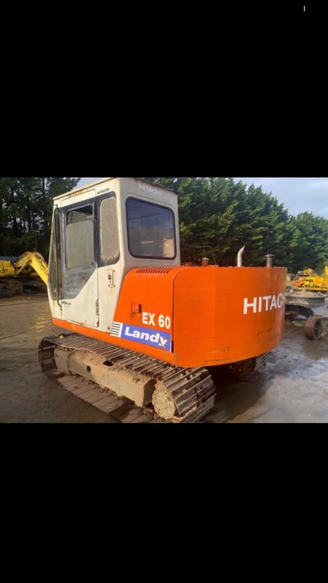 Wanted old hitachi diggers wanted - Image 4