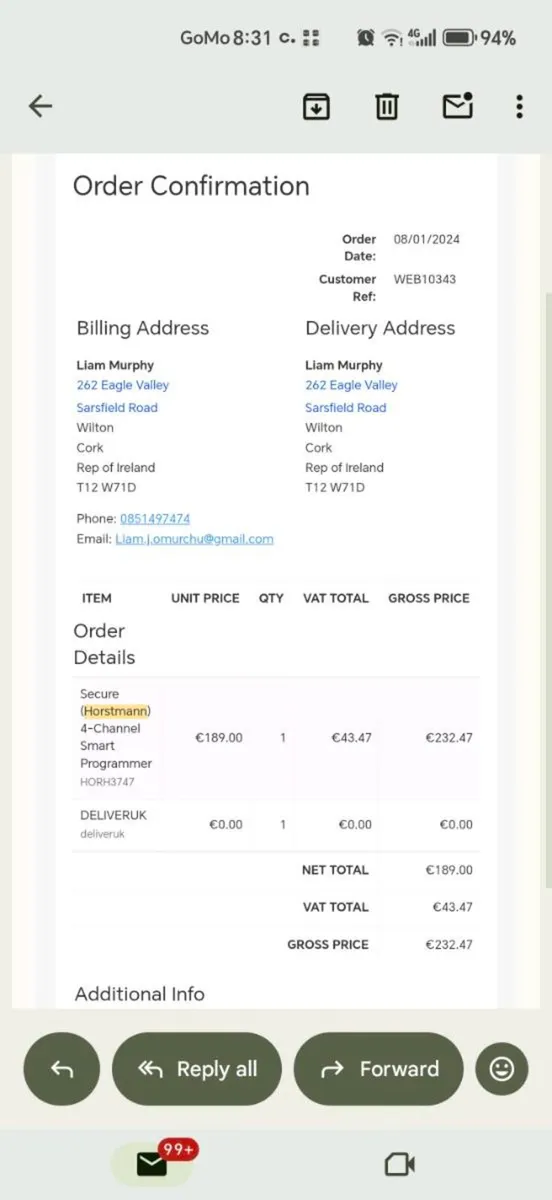 Secure Horstmann H3747 4 channel - Image 4