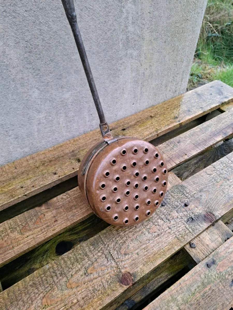 Solid copper bed warmer - Image 2